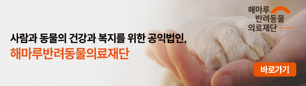 해마루반려동물의료재단 배너