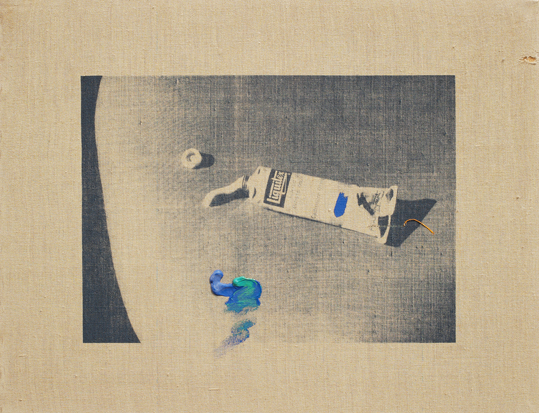 이강소 <리퀴텍스-76122>(1976), 캔버스에 세리그래피. ⓒ서울시립사진미술관