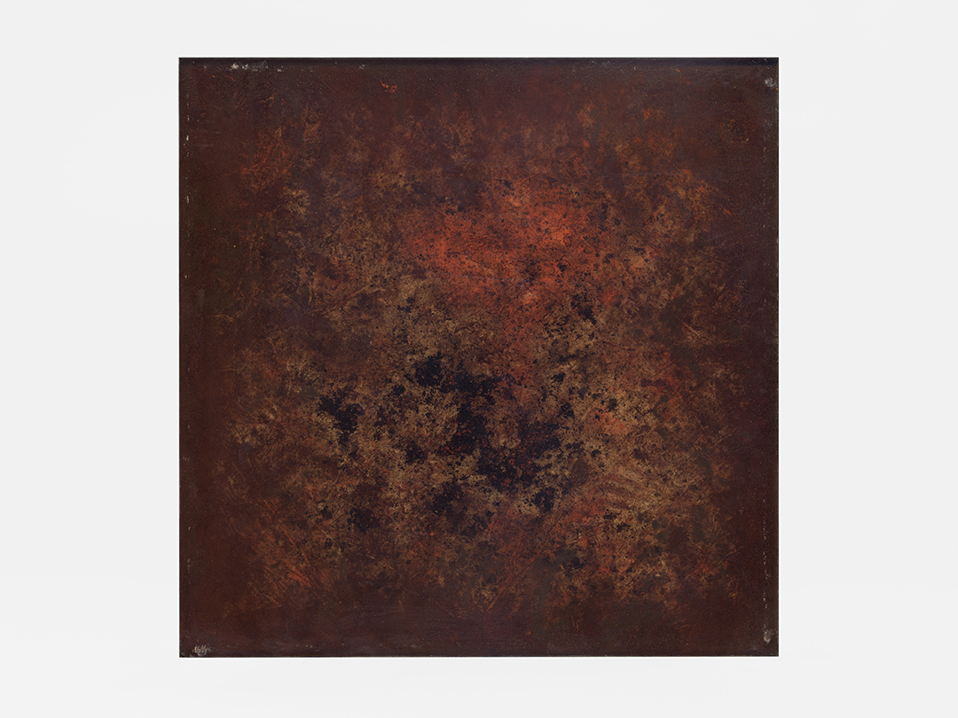 〈월드 언더그라운드 프로젝트(가루이자와)〉, 1991-1992, 아크릴 레진에 와시, 각 98.7×98.7×6.5cm ©이치카와 야스시